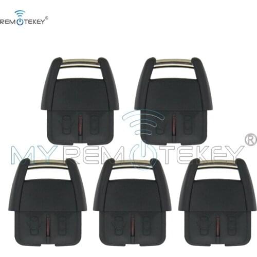 Remtekey 5pcs 93176615 for Opel Vauxhall Holden Astra G Zafira A 2000 2001 2002 2003 2004 car key fob 2 button 433Mhz remote key