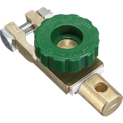 Car Motorcycle Battery Terminal Link Switch Quick Cut-off Disconnect Protector Battery leak-proof Car Battery Power-off Switch