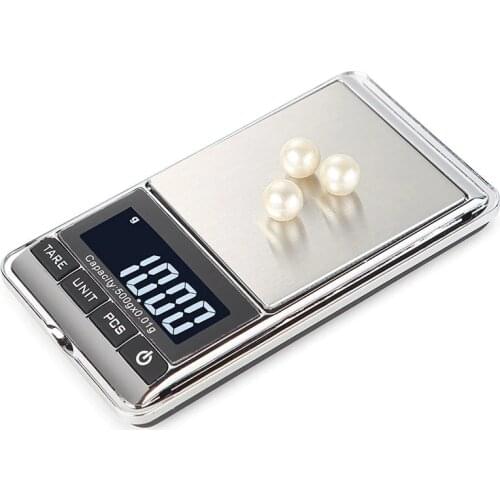 Digital Pocket Scale, precision 0.01g mini Jewelry Gram Scale, 6 Units Conversion Mini Scale with LCD Display,Tare,Auto Off