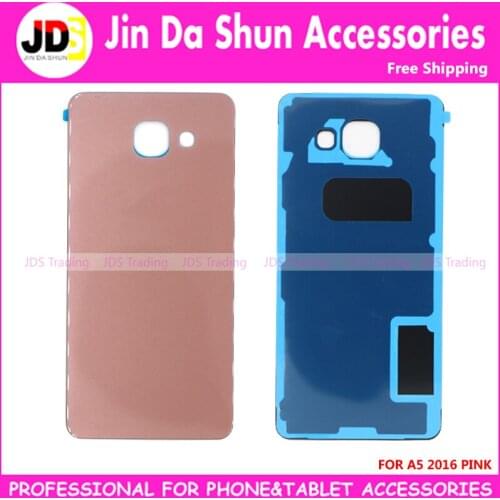 For Samsung Galaxy A5 2016 A510 SM-A510F A5100 Back Housing Battery Door Cover Rear Phone Case with LOGO+Adhesive Gule+IMEI Code