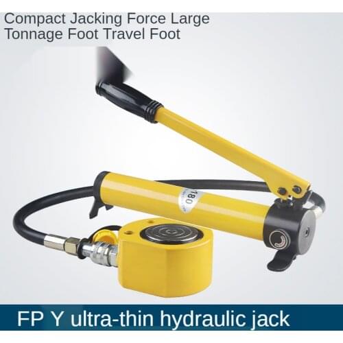 FPY-20T Electric Split Type with CP-180 Manual Hydraulic Pump Ultra-thin Hydraulic Jack Portable Electric Hydraulic Jack