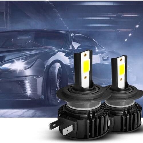 2Pcs H7 H11 LED Car Headlight Bulbs 6000K 8000 Lumens Auto LED Bulbs With Cooling Fan 9005 9006 Headlamps Car Fog Lamp Lights