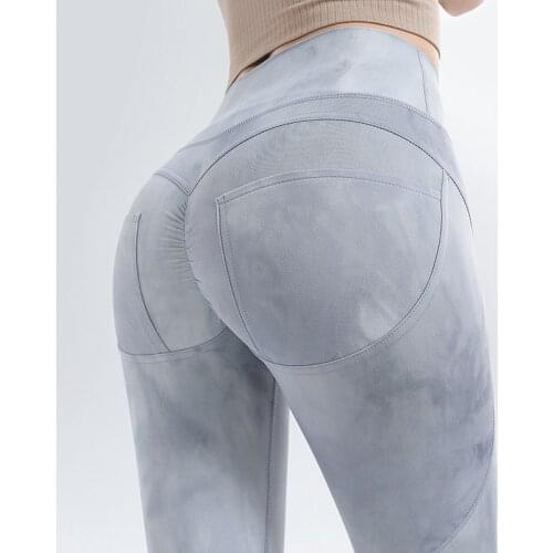 New Fitness Yoga Leggings Women Yoga Pants High Waist Sports Leggings Gym Tights Running Trouser Workout Tummy Control Panties