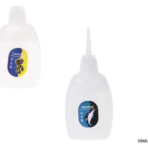 Instant Strong Super Glue 502 Cyanoacrylate Adhesive Wood Rubber Leather Craft