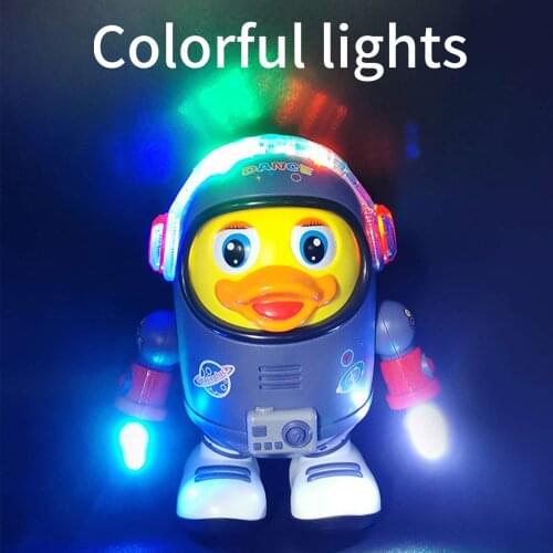 Music Duck Musical Dancing Duck Toy Educational Smart Duck Plaything Space Duck Dancing Duck Plaything Electric Toy For Children