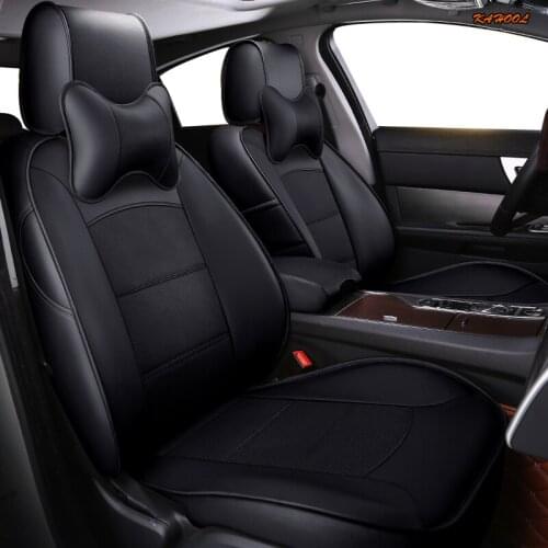 KAHOOL Custom Leather car seat cover set For Dodge Caliber Avenger Journey challenger Automobiles Seat Covers cars seat style