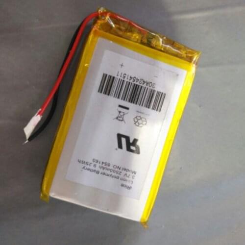 New Hot A Rechargeable Li-ion Cell 3.7 lithium ion battery 854165 mobile power charging blue blue speaker monitor POS