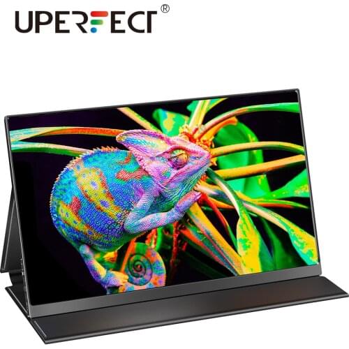 UPERFECT QLED Portable Monitor Pressure Sensitive 15.6 Inch IPS Touchscreen 100% DCI-P3 100% Adobe RGB 500 Nits Brightness