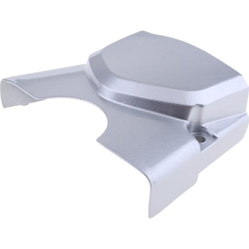 Silver Motor Front Sprocket Chain Cover Case for 90cc 110cc 125cc Dirt Bike ATV