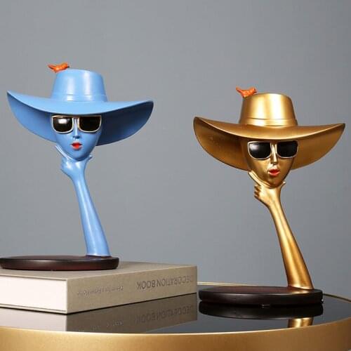 Nordic Creative Resin Abstract Body Art Light Luxury Decoration TV Cabinet Bedroom Tableware Home Decorat Ornaments