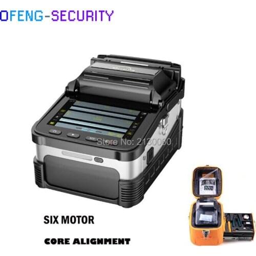 SM&MM Automatic Fusion Splicer Optical Fiber AI-7 Fusion Splicer Fiber Optic splicers FTTH Fiber Optic Splicing Machine