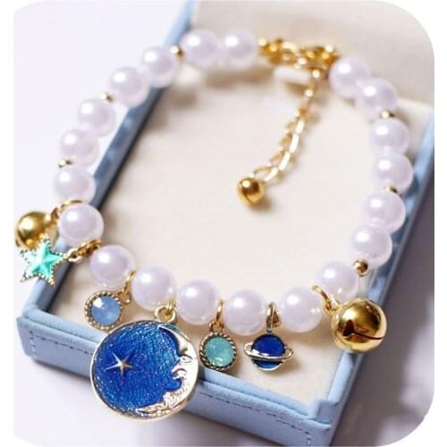 Rhinestone Dog Collar Diamante Puppy Cat Jewelry Princess Pet Animal S M L Cats Products Cute Mini Bling Yorkshire Pugs Necklace