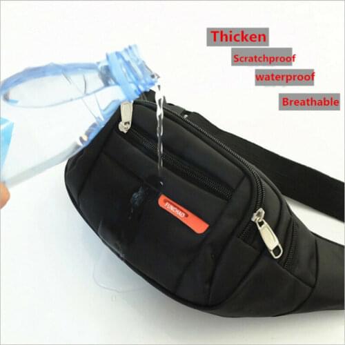Waterproof Waist Belt Bag Running Jogging Outdoor Pocket Fanny Pack Bum Gym Bag