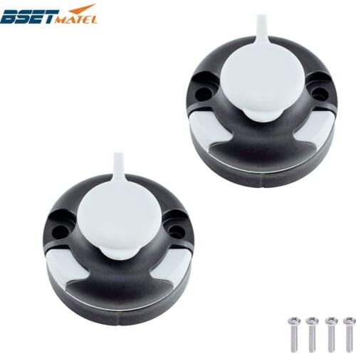 2X Canoe Kayak Star Mount Base Inflatable Boat Sea Fishing Rod Support Holder Pole Rack Mount Base Tackle Fishing Kit Accessorie