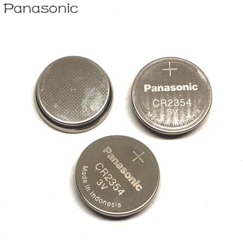 4pcs/lot 100% Original Panasonic Car remote key 3V Li battery CR2354 button battery instrument and meter batteries CR 2354