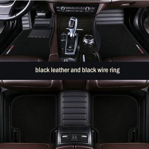 Custom car floor mats High elastic wire mat For land rover all model Rover Range Evoque Sport Freelander Discovery 3 4 Defender
