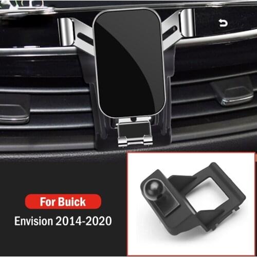 Car Mobile Phone Holder Air Vent Mount GPS Stand Gravity Navigation Bracket For Buick Envision 2014-2020 Car Accessories