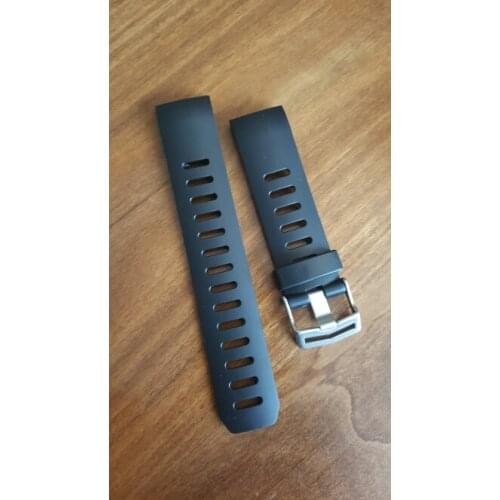 Free Shipping Original 22mm Black Silicone Rubber Watch Strap Waterproof Sports Watch Band For WristsWatch EZON H503,H506