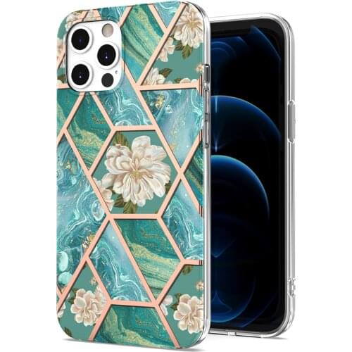 For iPhone 11 X XS XR 12 Mini Pro Max 7 8 Plus SE 2020 Gold Glitter Sparkle Case Marble Silicone Rubber Bumper Skin Phone Cover