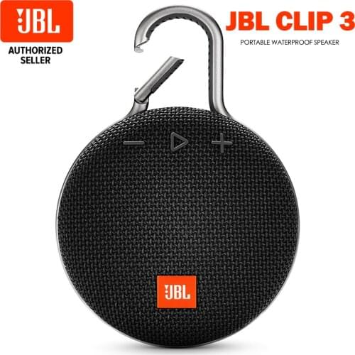 Original JBL Clip 3 Bluetooth Speaker IPX7 Waterproof Clip3 Wireless Speaker Subwoofer Portable Speaker With Mic