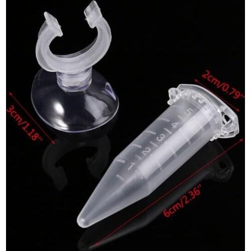 Aquarium Feeding Cup Fish Food Feeder Brine Shrimp Eggs Feeder 62KC