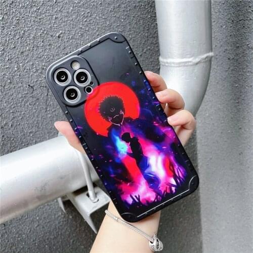 Japan cartoon Jujutsu Kaisen Itadori Yuji Nanami Kento Phone case For iPhone 12 11 Pro MAX X XS XR 7 8 plus SE2 Rendering cover