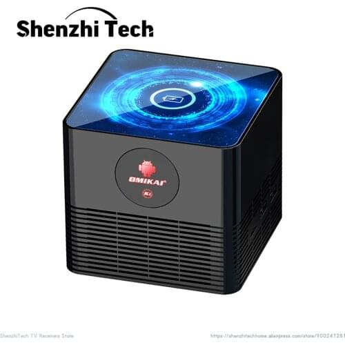 Omikai K1 6K 2021 Wireless Charging Digital Smart TV Box Android 10.0 Allwinner H616 DDR3 4GB RAM 32GB ROM Set-Top Receiver WIFI