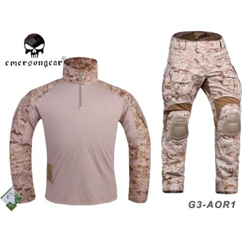 EMERSON Tactical Gen3 Shirt Pants Combat Military bdu Uniform AOR1 EM8575 EM7026