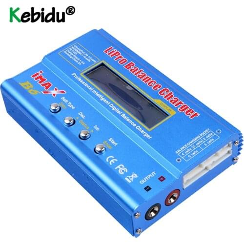 Intelligent IMAX B6AC RC B6 AC Nimh Nicd Lithium Battery Balance Lipo Battery Charger Balance Discharger With Digital LCD Screen