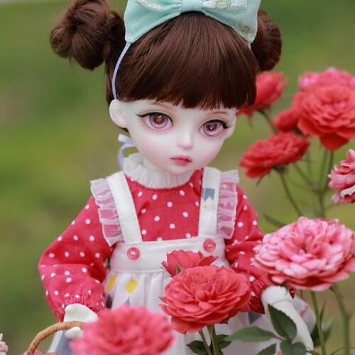 LCC Macaron Doll BJD 1/6 Resin cute style dolls fullset complete professional makeup Toy Gifts movable joint doll