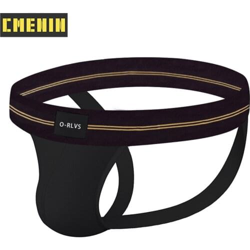 CMENIN ORLVS Modal Low waist Men Underwear Thong Men Jockstraps New Shelf Male Underwear Mens Thongs G strings Man OR6108