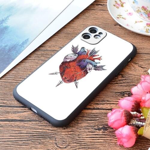 For iPhone Born And Waor Print Soft Matt Apple Case