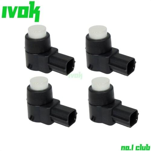 Set of (4) PDC Parking Distance Control Sensors For Chrysler 300 Dodge RAM Jeep Grand Cherokee Liberty 1EW63JWDAA 0263013244
