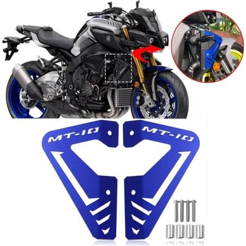 MT 10 FZ 10 New Radiator Side Protector Cover Plates Guard for 2015-2020 YAMAHA MT10 FZ10 MT 10 FZ 10 Accessories 19
