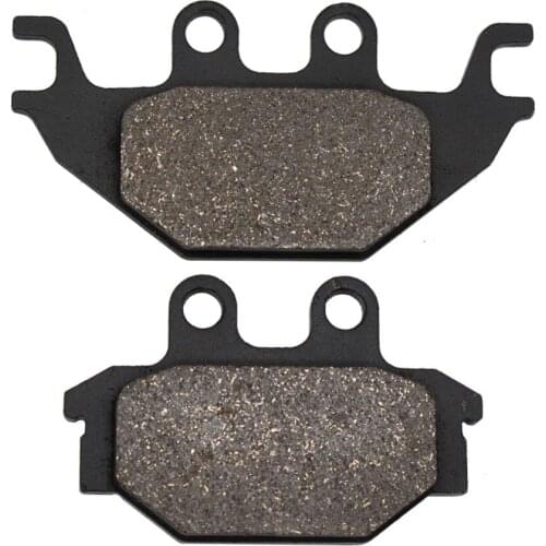 Cyleto Motorcycle Front and Rear Brake Pads for KAWASAKI KVF 300 KVF300 Brute Force 2012 2013 2014 2015 2016 2017