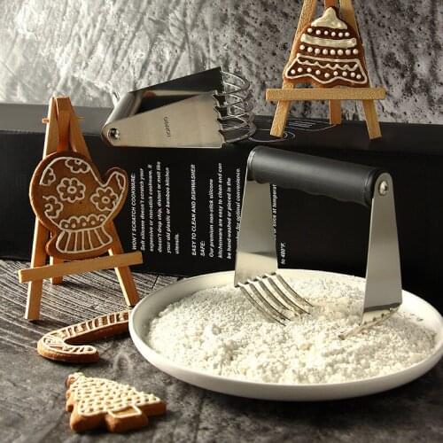 Easy-to-operate Stainless Steel Flour Maker Manual Flour Flour Maker Flour Butter Cream Dough Mixer Baking Tool Noodle Press