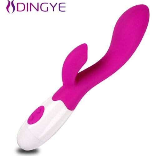 Dingye Silicone 30 Speed vibration Rabbit Vibrator Clitoris Vibrators Female Sexy Sex Toy for women