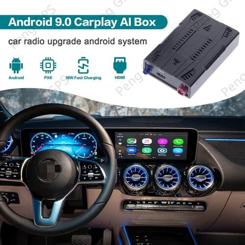 Android System Adapter Carplay Box for Mercedes Benz Car Multimedia Player Wireless Mirror link Apple Carplay Android Auto Tv