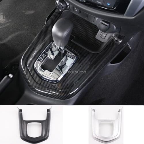 Car Styling ABS Chrome For Nissan Navara Terra 2018 2019 Gear Box Panel Cover Sequin Internal Decorations Car Stickers 5 colors
