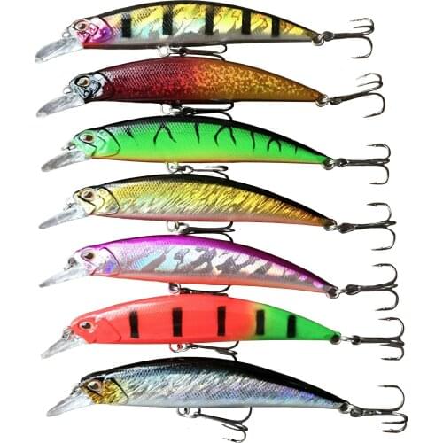 1Pcs Hot Sinking Minnow Fishing Lure 5.5cm/6.5g Hard Bait Wobbler Jig Bait Crankbait Carp Artificial Japan Pesca Fishing Tackle