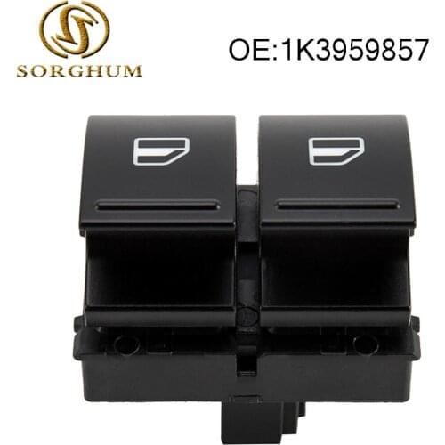 1K3959857 Electronic Window Control Switch Fits for Volkswage n Caddy 2K Jetta EOS Golf MK5 Passat B6