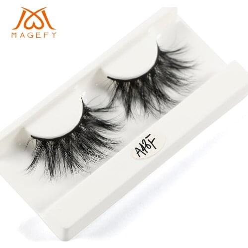 25mm Long Thick False Eyelashes Criss-cross 25mm 3D Mink Lashes Makeup Cruelty Free Dramatic Mink Eyelashes Extension