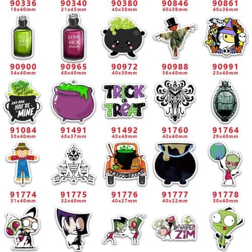 30pcs/Lot Money Dollars Printed Planar Resin for Hair Bows PR90336