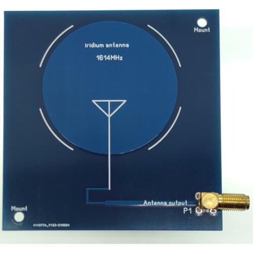 PCB Antenna 1.614GHz iridium_antenna1614MHz SMA Female High Quality