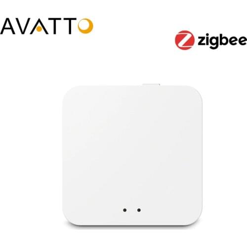 AVATTO Tuya Zigbee & Bluetooth 2 in 1 Wireless Gateway Hub Smart Home Bridge APP Remote Controller Works with Alexa, Google Home