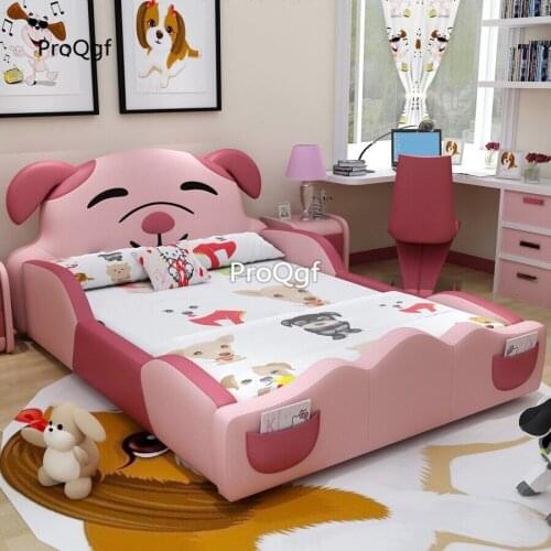 Prodgf 1 Set 120*190cm dog series Children Bed No Mattress