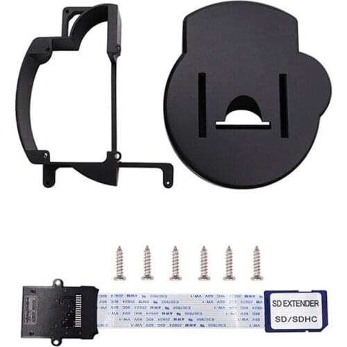 3D Printer Mount Adapter Kit with SD Card Extension Cable for GameCube GC Loader Accessories