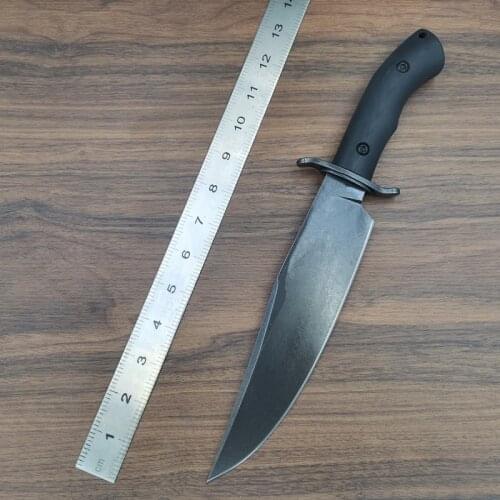 New Arrival DC53 Steel Blade Fixed Blade Knife Outdoor Climbing Hunting Tactics Survival Jungle Rescue Straight Knife