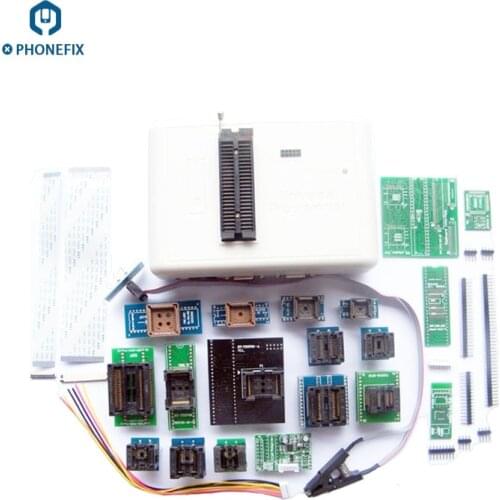 Original RT809H Universal Programmer EMMC Nand Flash Extremely Fast Programmer RT809H+31 adapters+Sucking Pen EMMC-Nand