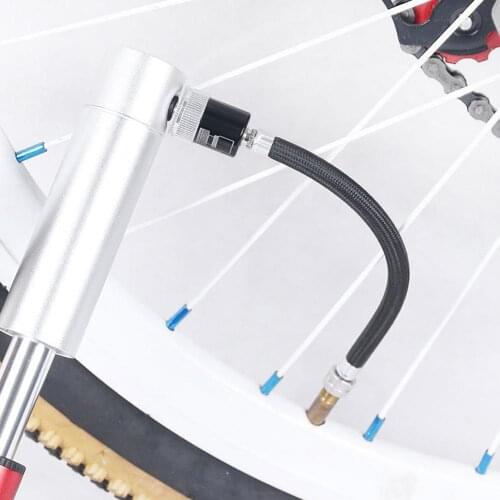 Mountain Road Bicycle Hose Inflatable Adapter Bike Pump Inflator Extension Tube Bicycle Pump bike Bicycle Accessories